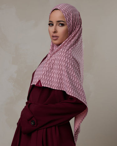 Icon Monogram Hoofddoek, Roselle