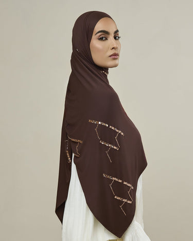 Caldera Hoofddoek, Chocolate Brown