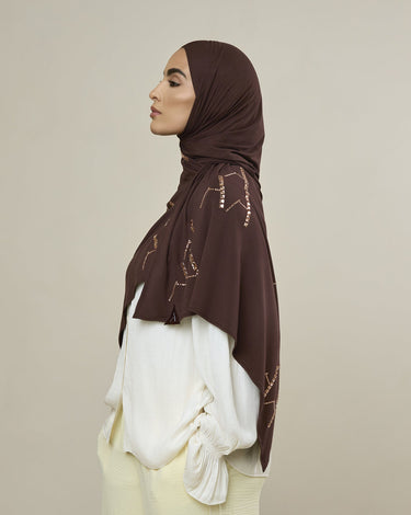 Caldera Hoofddoek, Chocolate Brown